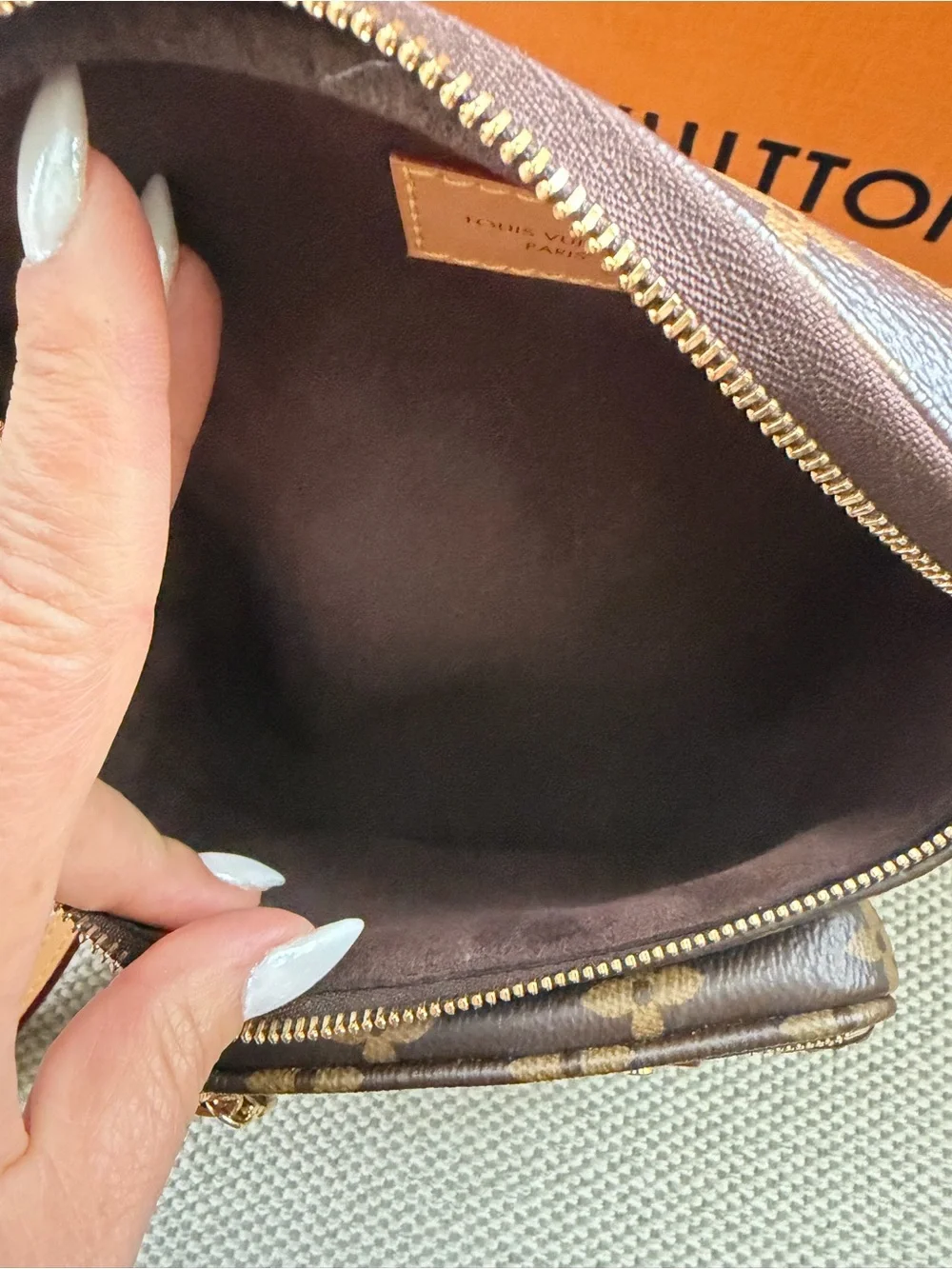 Louis Vuitton Monogram Brown Mini Bumbag